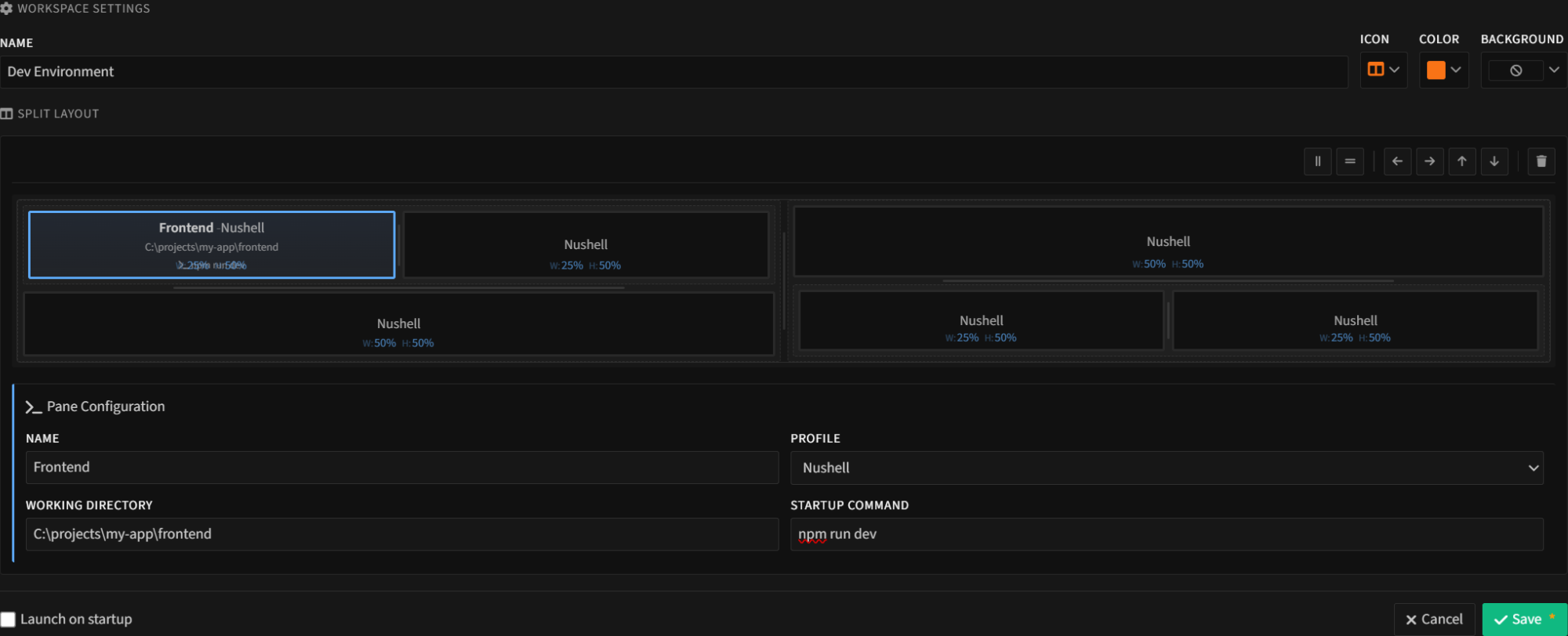 TabbySpaces Editor Interface