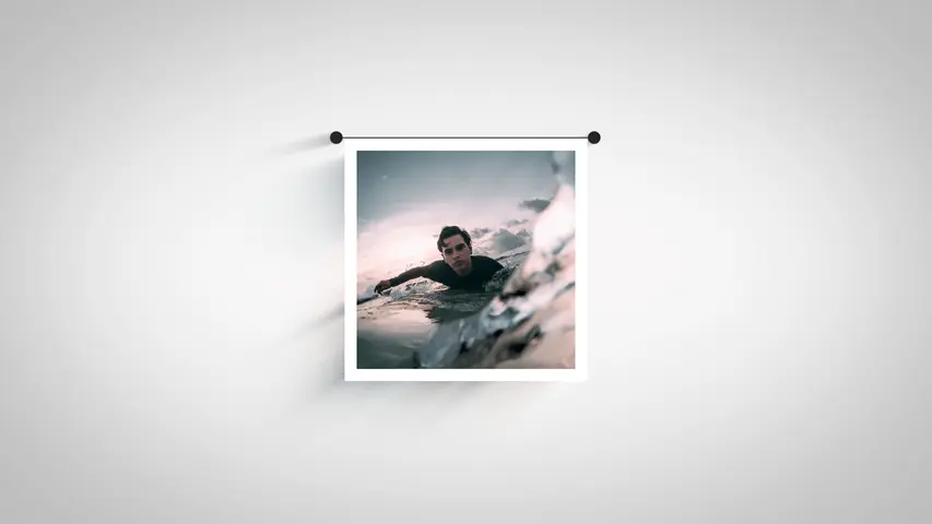 Photo Slide Logo Reveal